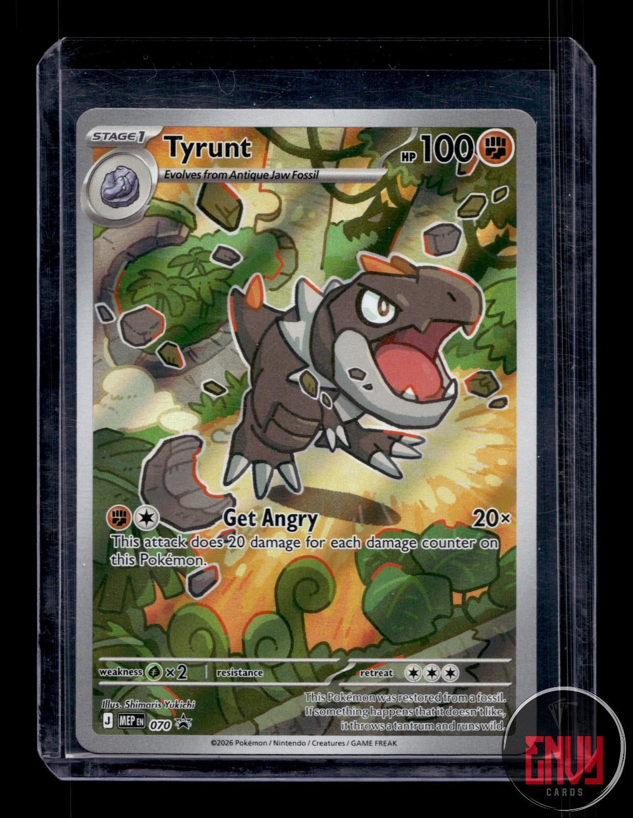 Tyrunt Near Mint 070 Promo ME: Mega Evolution Promo Pokemon