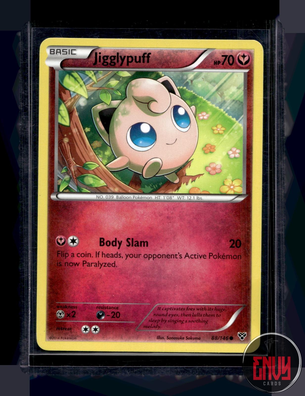 Jigglypuff Lightly Played 88/146 Common XY Pokemon