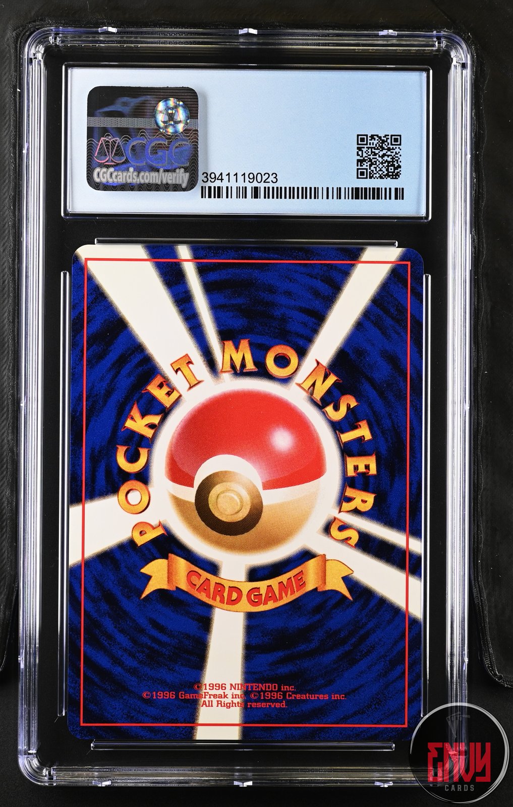 Meganium Holo Neo Premium File Pokemon Japanese CGC 10 Gem Mint