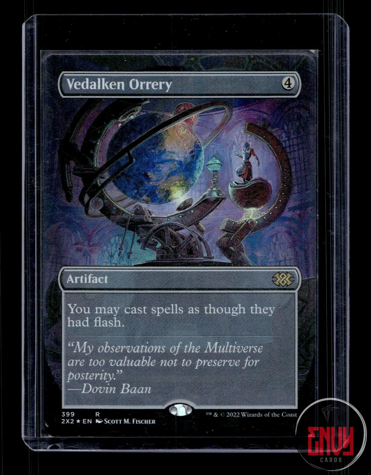 Vedalken Orrery (Borderless) LP 399 Double Masters 2022 Foil
