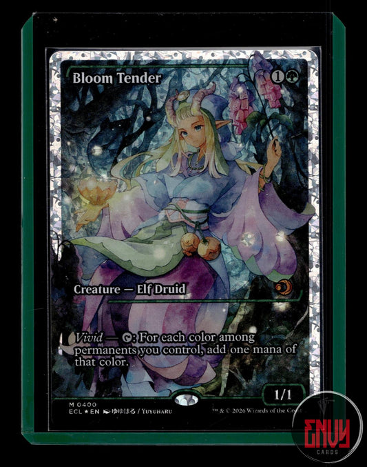 Bloom Tender (0400) (Showcase) (Fracture Foil) NM 400 Lorwyn Eclipsed