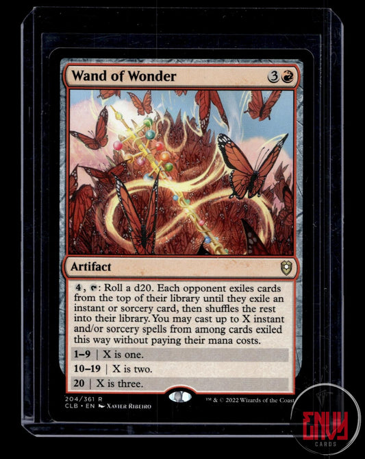 Wand of Wonder LP 204 Commander Legends: Battle for Baldur's Gate 
