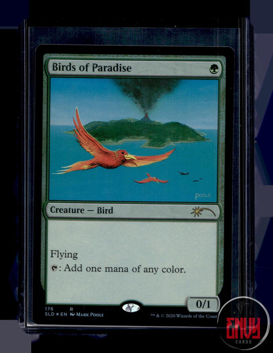 Birds of Paradise (176) NM 176 Secret Lair Drop Series Magic: The Gathering Foil