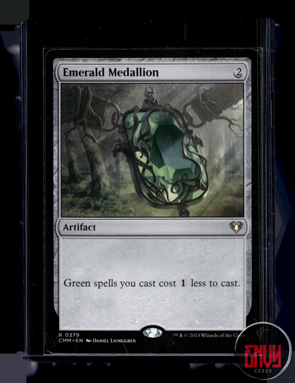 Emerald Medallion Near Mint 379 Rare Commander Masters Magic: The Gathering
