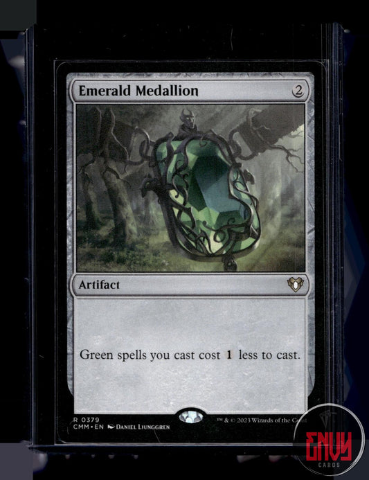 Emerald Medallion Near Mint 379 Rare Commander Masters Magic: The Gathering