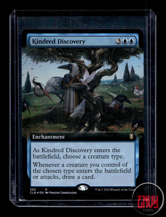 Kindred Discovery Extended Art NM 565 Commander Legends: Battle for Baldurs Gate