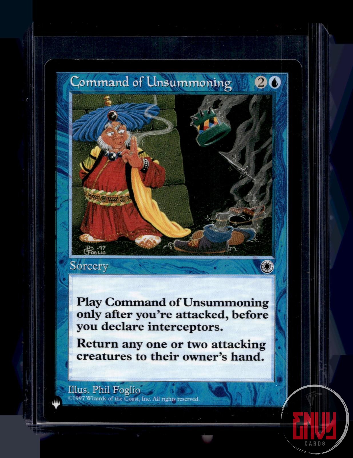 Command of Unsummoning Near Mint Uncommon The List Reprints Magic: The Gathering