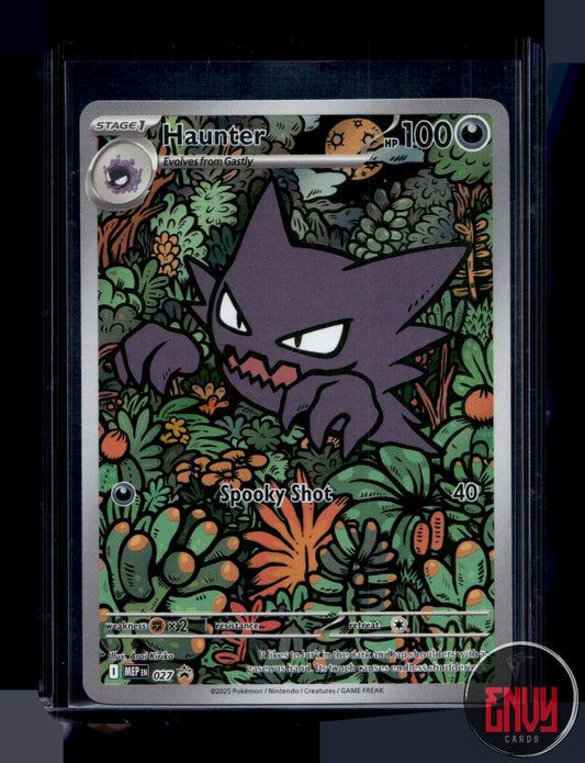 Haunter Near Mint 027 Illustration Rare ME: Mega Evolution Promo Pokemon Holo