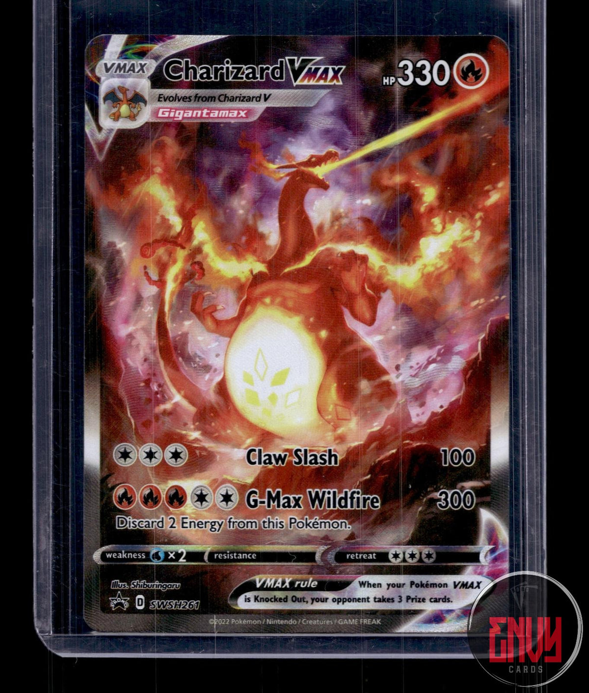 Charizard VMAX NM SWSH261 P Sword & Shield Promo Pokemon Holo