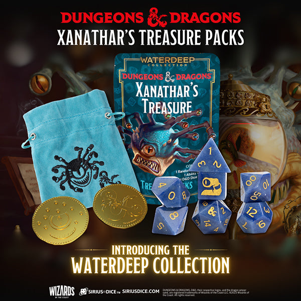 Xanathar's Treasure Pack Dice Set PDQ 2025