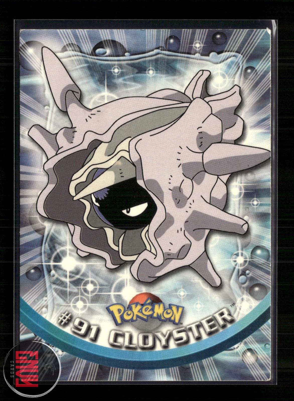 Cloyster LP #91 Topps Trading Cards Series 2 Pokemon