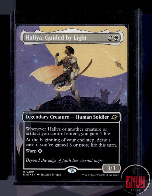 Haliya, Guided by Light (Borderless) NM 289 Edge of Eternities 