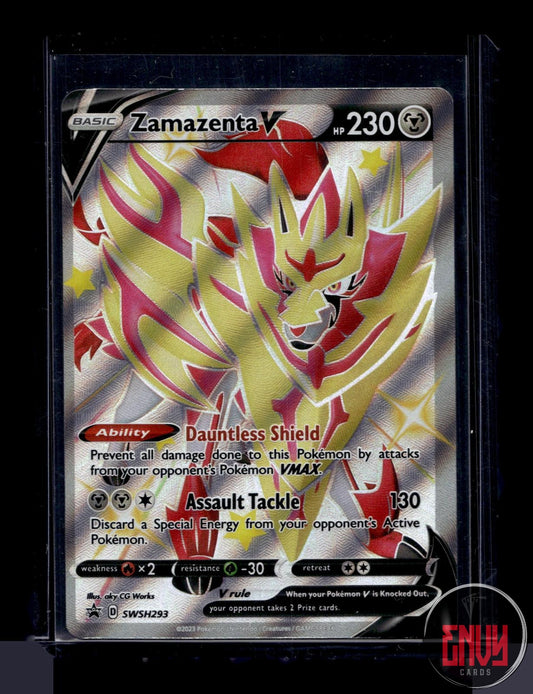 Zamazenta V (Shiny) Near Mint SWSH293 Promo Sword & Shield Promo Pokemon