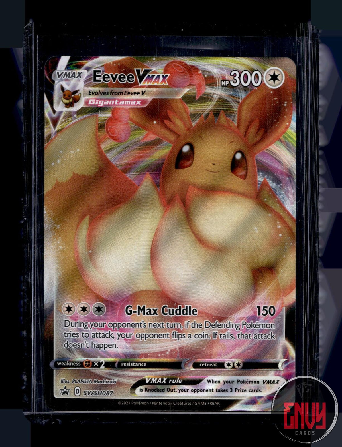 Eevee VMAX Near Mint SWSH087 Promo Sword & Shield Promo Pokemon Holo