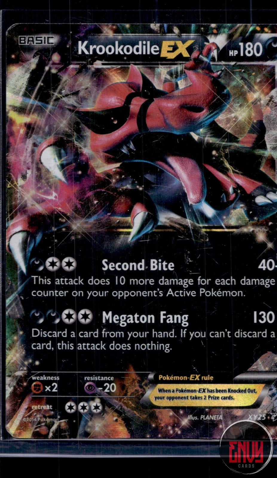 Krookodile EX DMG XY25 P XY Promo Pokemon Holo