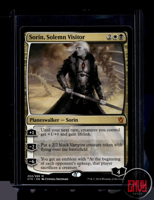 Sorin, Solemn Visitor MP 202 Mythic Khans of Tarkir Magic: The Gathering
