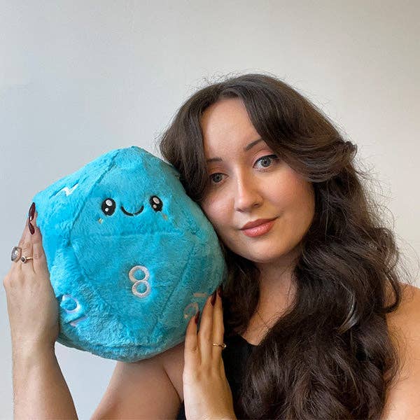 Squishable - Squishable - D20 Blue Dice Plush