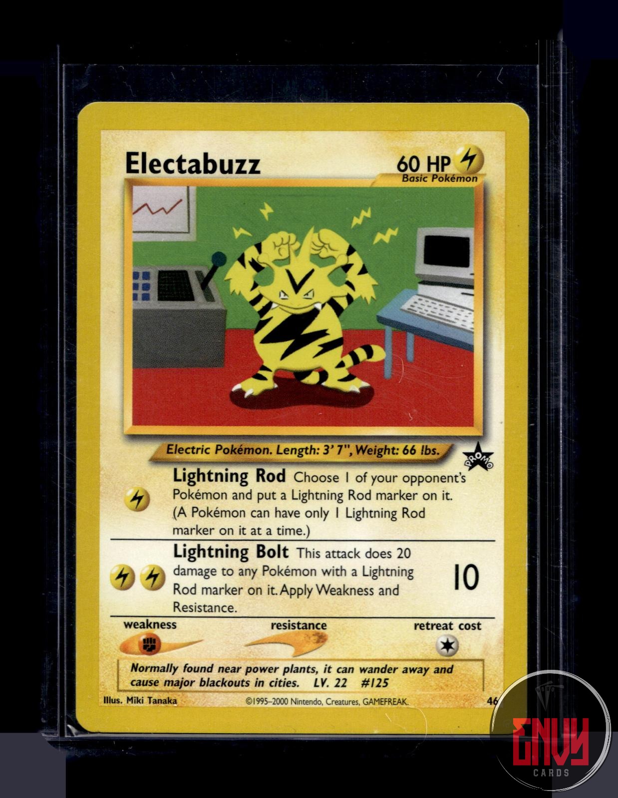 Electabuzz Moderately Played 46 Promo Wizards Black Star Promos Pokemon