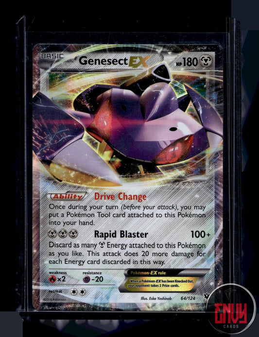 Genesect EX Near Mint 64/124 EX Rare Fates Collide Pokemon