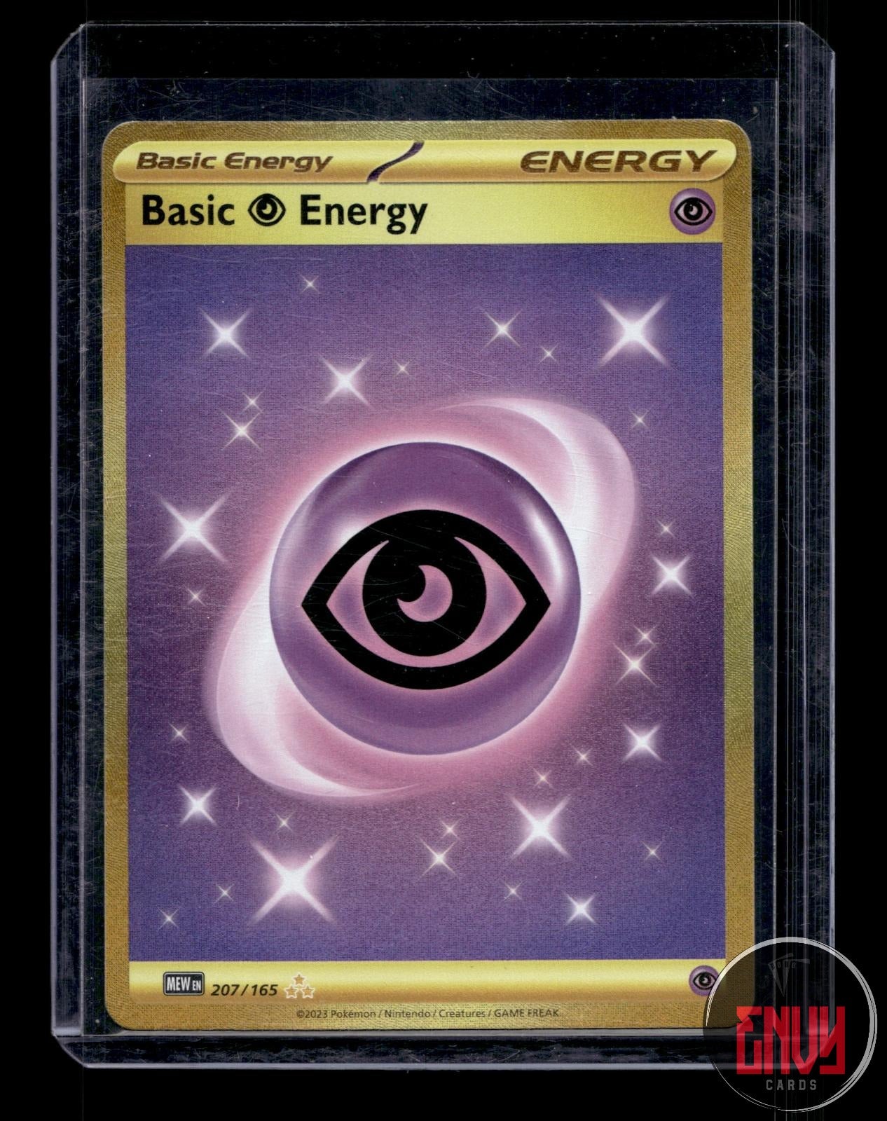 Basic Psychic Energy Near Mint 207/165 Hyper Rare 151 Pokemon