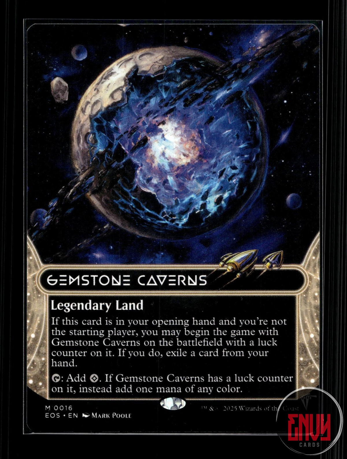Gemstone Caverns (0016) (Borderless) NM 16 Edge of Eternities: Stellar Sights