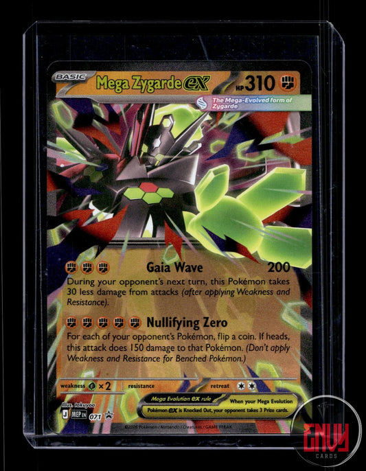 Mega Zygarde ex Near Mint 071 Promo ME: Mega Evolution Promo Pokemon