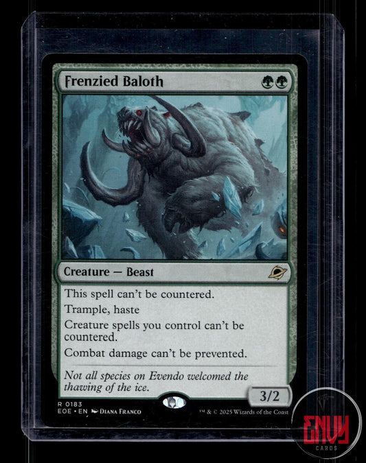 Frenzied Baloth Near Mint 183 Rare Edge of Eternities Magic: The Gathering