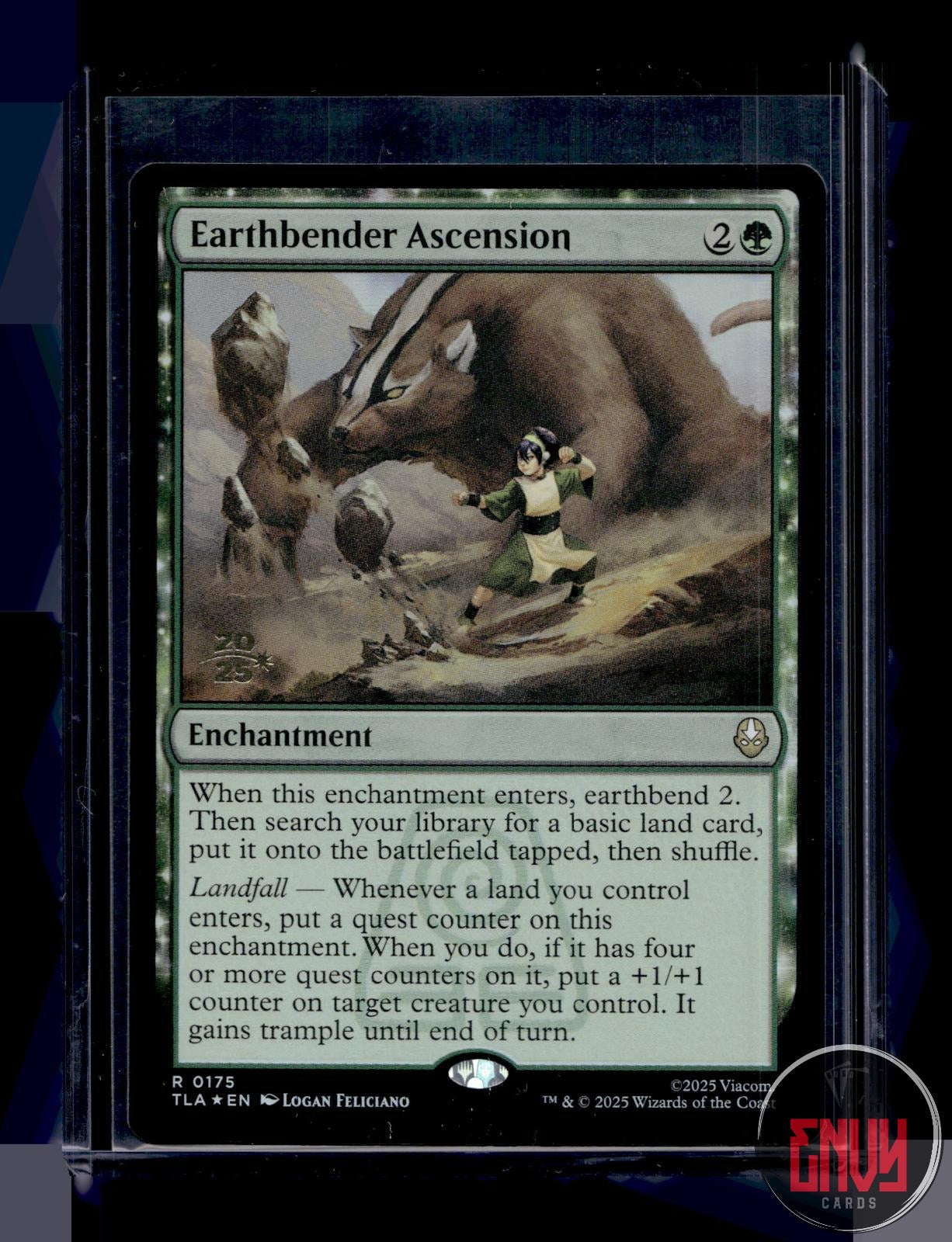 Earthbender Ascension NM 175 Avatar: The Last Airbender Magic The Gathering Foil