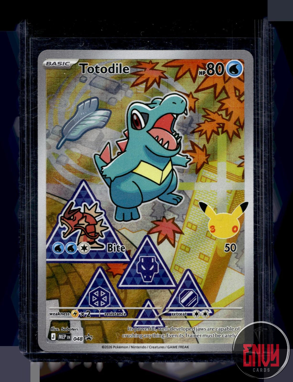Totodile Near Mint 048 Promo ME: Mega Evolution Promo Pokemon Holo
