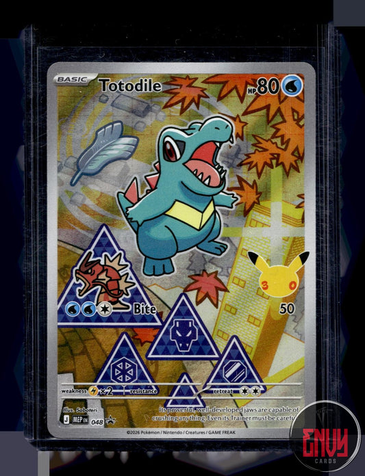 Totodile Near Mint 048 Promo ME: Mega Evolution Promo Pokemon Holo