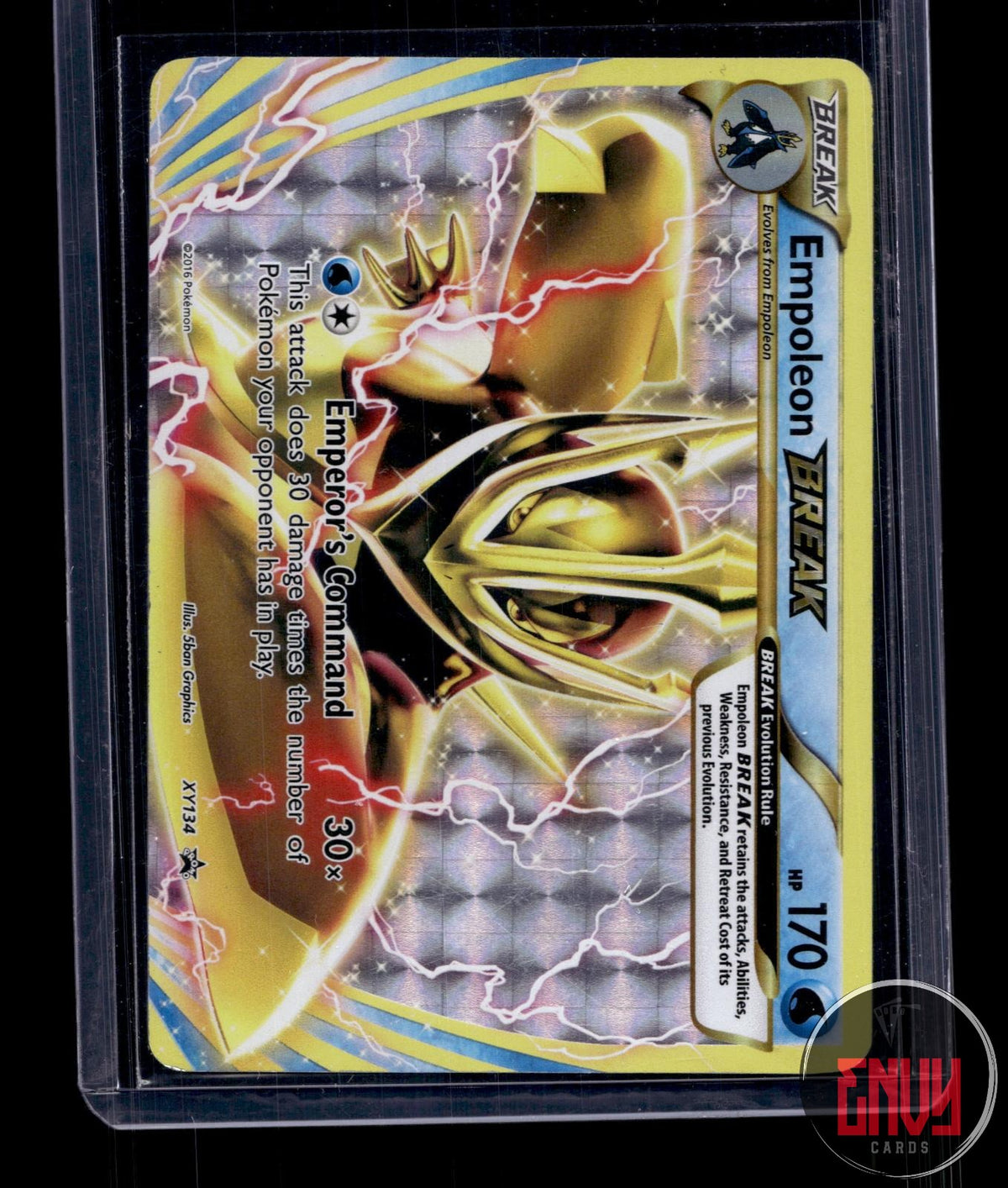 Empoleon BREAK (XY Black Star Promos) MP XY134 P Jumbo Cards Pokemon Holo