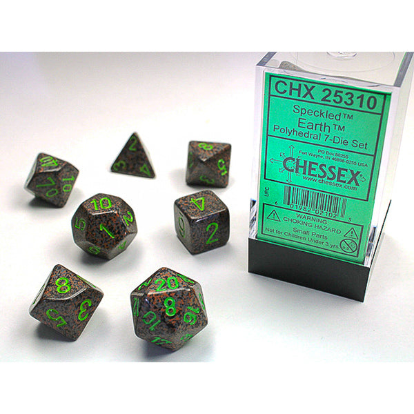 Chessex: 7-Die Set Speckled