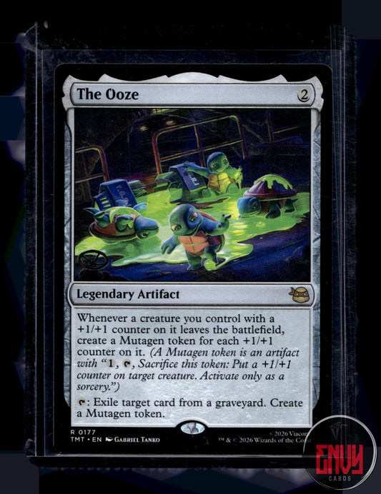 The Ooze Lightly Played 0177 Rare Teenage Mutant Ninja Turtles
