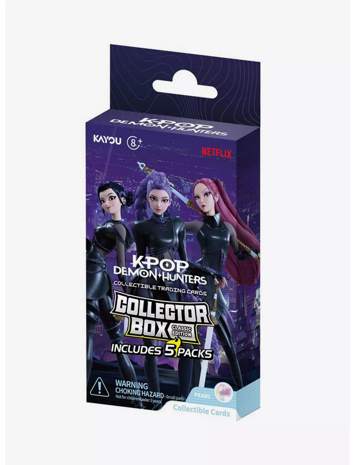 KPop Demon Hunters Collectible Cards: Classic Edition- Collector Box- 001 (5 packs)
