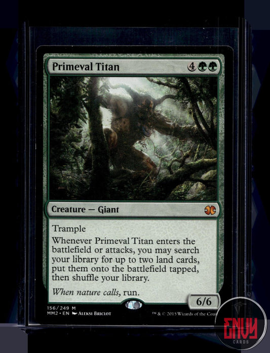 Primeval Titan LP 156 Mythic Modern Masters 2015 Magic: The Gathering