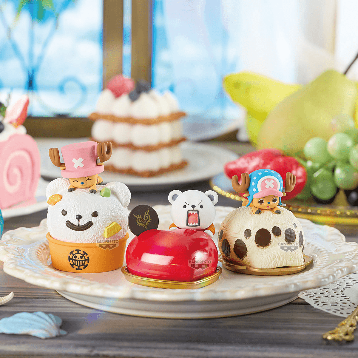 ONE PIECE Paldolce collection CHOPPER, BEPO & HEART PIRATES(B:TONY TONY CHOPPER)