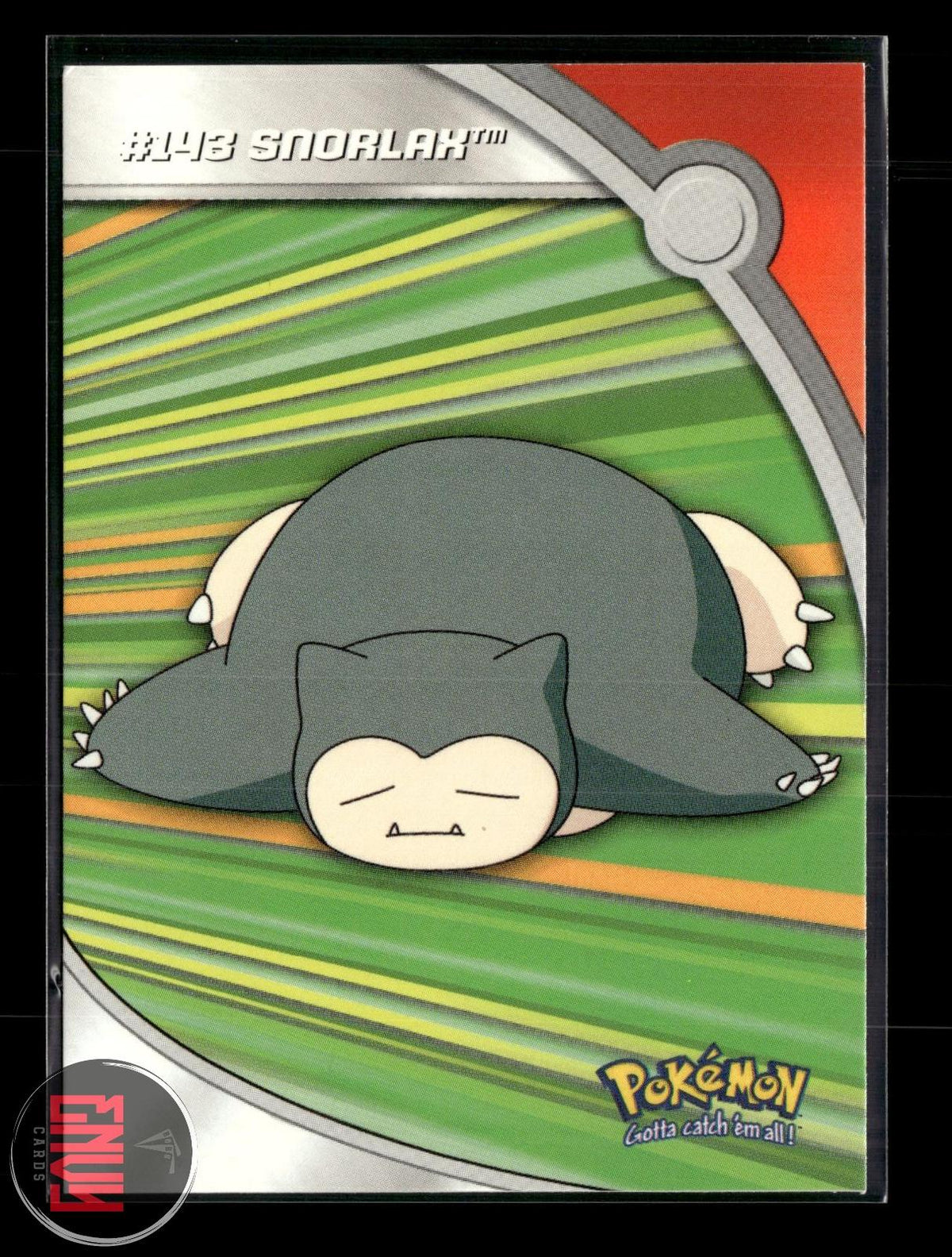 Snorlax LP #160 Topps Trading Cards Series 3 Pokemon