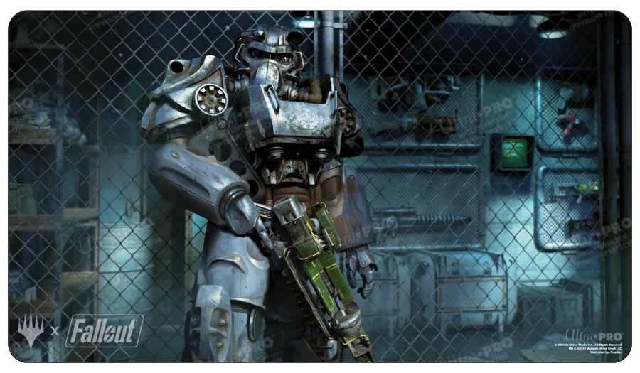 Ultra Pro Black Stitched Playmat Magic the Gathering: Fallout