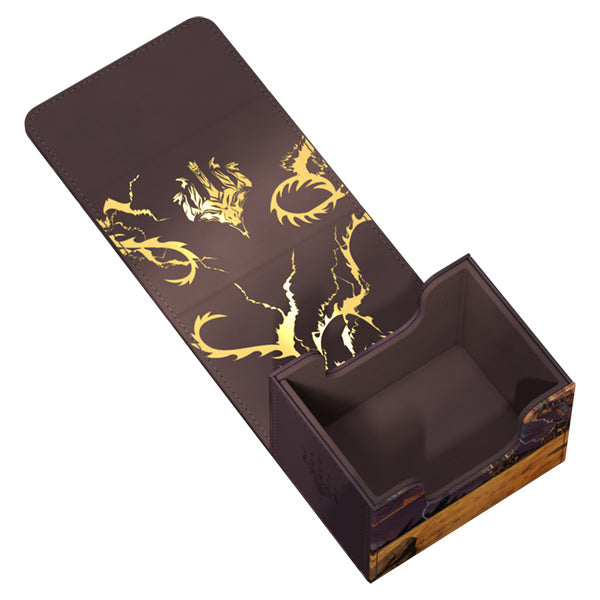Deck Case: Sidewinder 100+ Xenoskin MTG- Tarkir Dragonstorm (Multiple Designs)