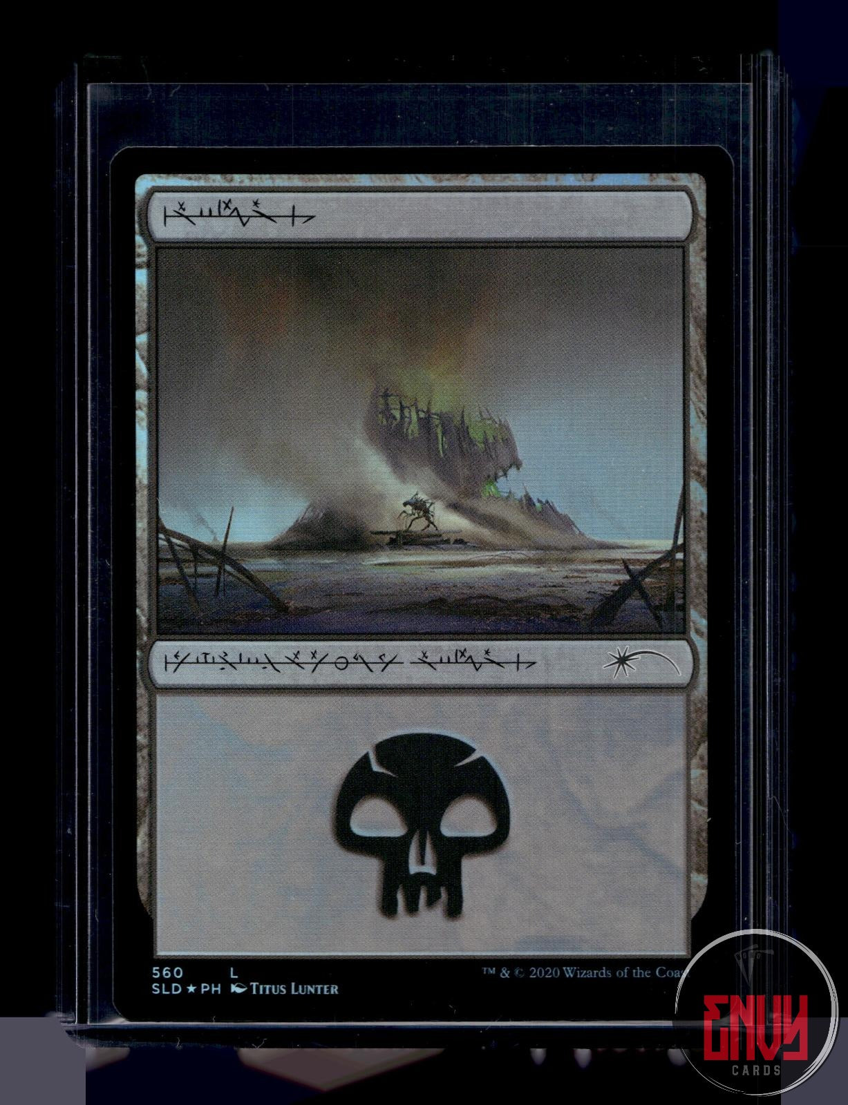 Swamp (560) NM 560 Common Secret Lair Drop Series Magic: The Gathering Foil