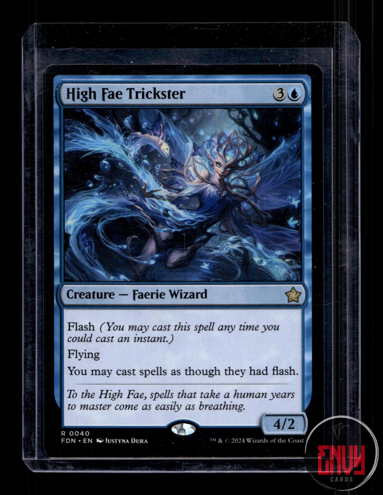 High Fae Trickster Near Mint 40 Rare Foundations Magic: The Gathering