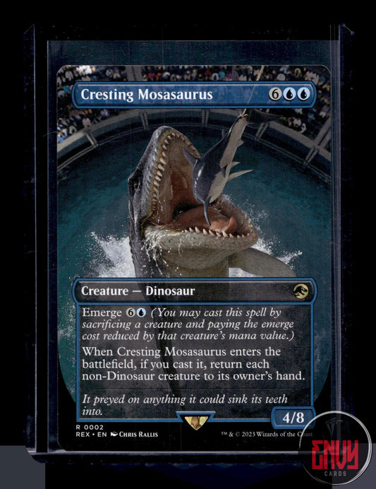 Cresting Mosasaurus (Borderless) LP 2 REX