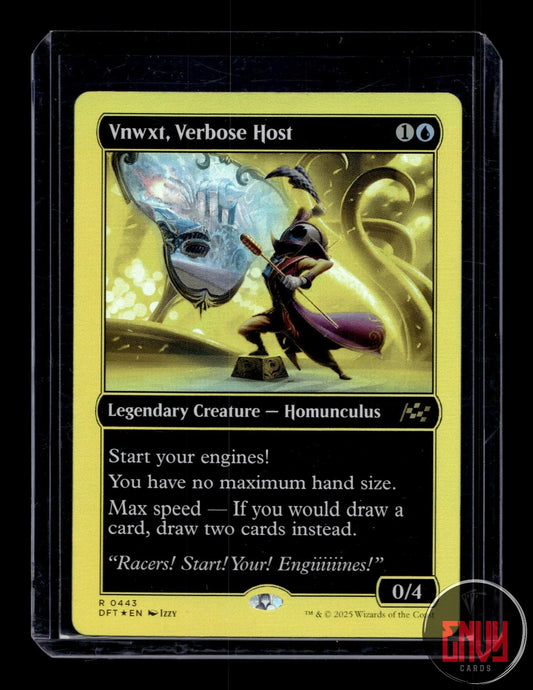 Vnwxt, Verbose Host (First-Place Foil) NM 443 Aetherdrift Magic: The Gathering