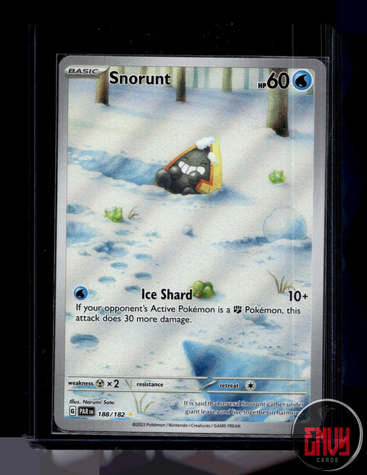 Snorunt Near Mint 188/182 Illustration Rare Paradox Rift Pokemon Holo
