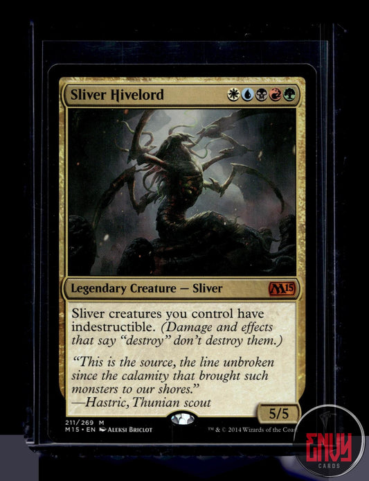 Sliver Hivelord Lightly Played 211 Mythic Magic 2015 (M15)
