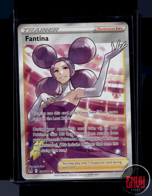 Fantina Near Mint 191/196 Ultra Rare Lost Origin Pokemon