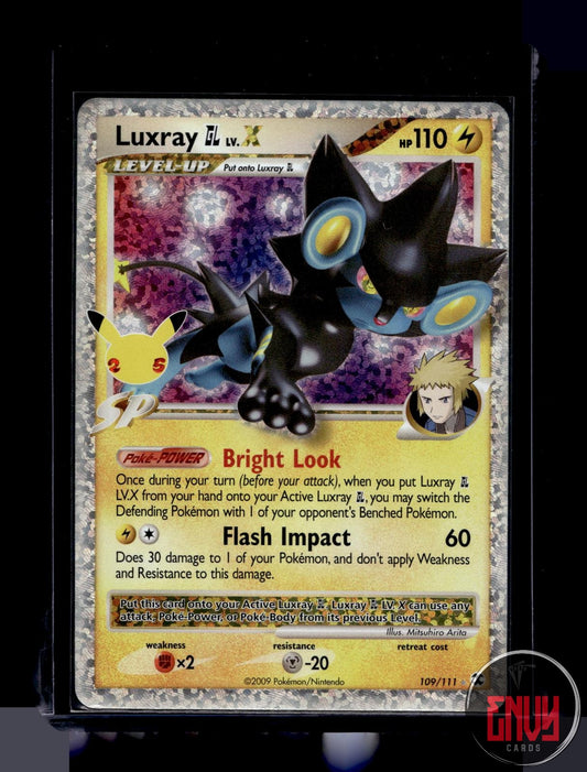 Luxray GL LV.X NM 109/111 Celebrations: Classic Collection Pokemon