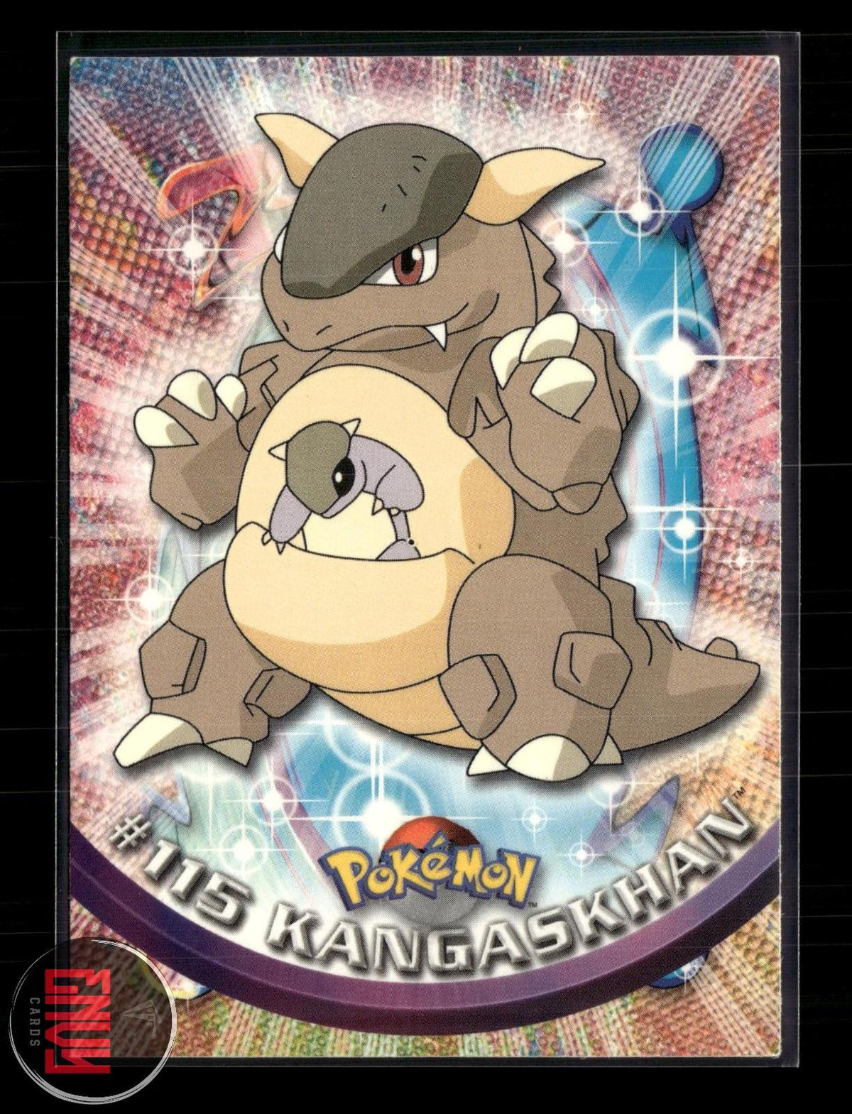 Kangaskhan LP #115 Topps Trading Cards Series 2 Pokemon