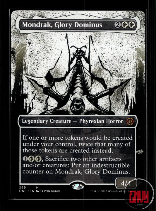 Mondrak, Glory Dominus (Showcase) Near Mint 299 Mythic Phyrexia: All Will Be One