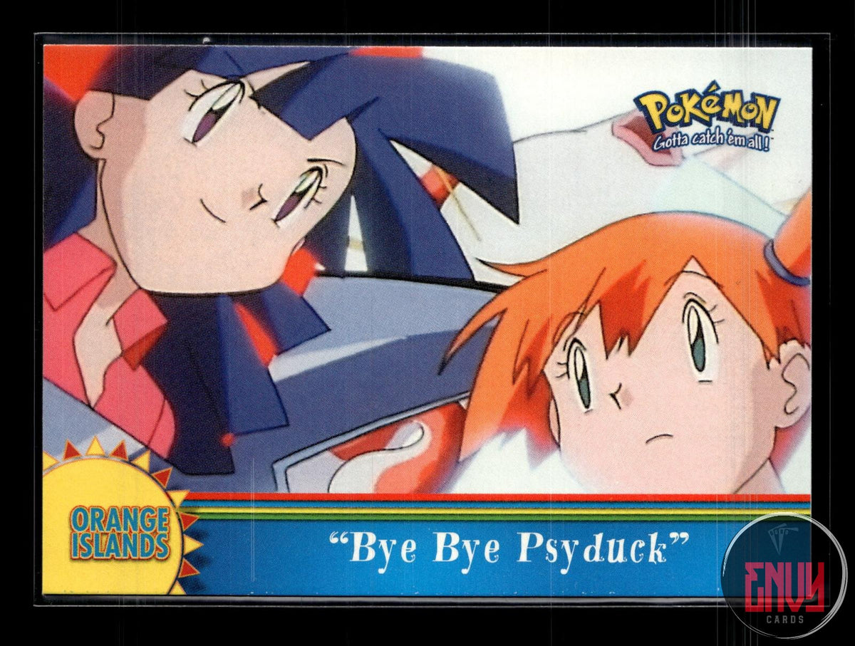 Bye Bye Psyduck LP #172 Topps Trading Cards Series 3 Pokemon
